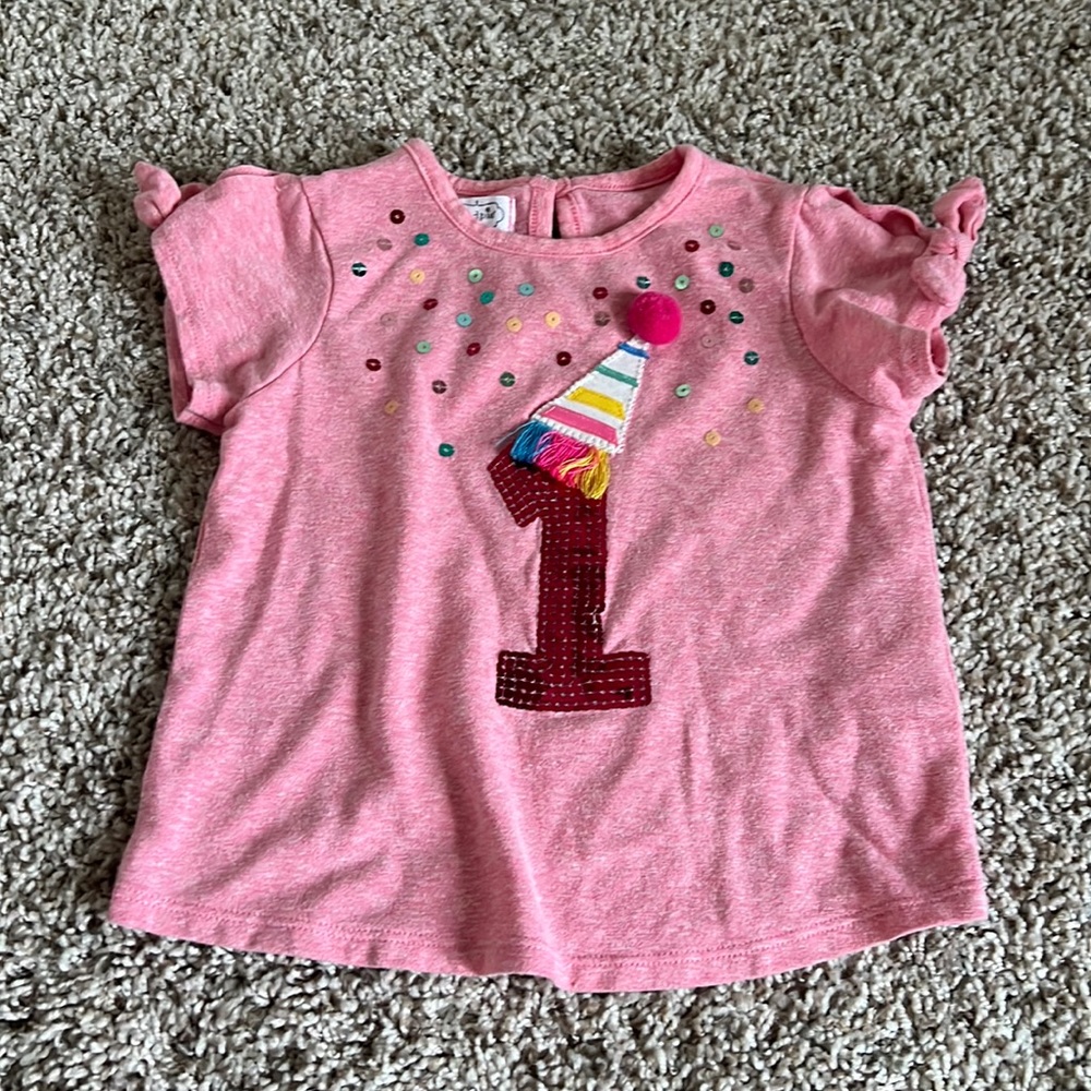 Mud pie birthday shirt